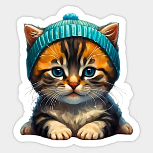 Adorable Kitty! Sticker